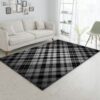 Burberry Ver6 Area Rug For Christmas Bedroom Rug Family Gift US Decor