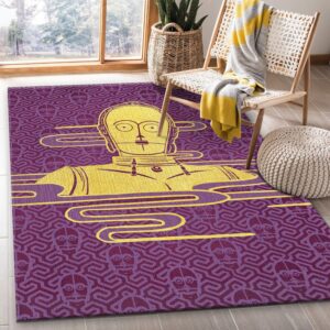 C 3po Rug Star Wars The Last Jedi Arts Rug Floor Decor Home Decor