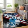 Carolina Panthers Nfl Team Logo Snoopy Us Style Nice Gift Home Decor Rectangle Area Rug