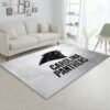 Carolina Panthers Silver NFL Team Logos Area Rug