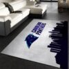 Carolina Panthers Skyline NFL Area Rug