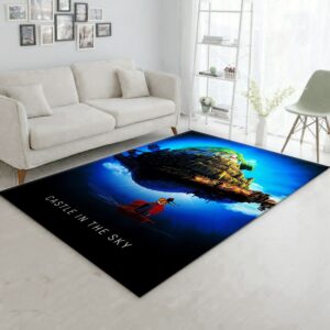 Castle In The Sky Area Rug Movie Rug US Gift Decor