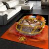 Cat Football Player Area Rug For Christmas Living room and bedroom Rug Christmas Gift US Decor