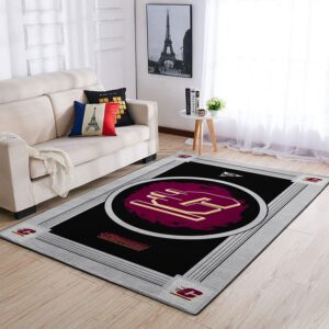Central Michigan Chippewas Ncaa Team Logo Nice Gift Home Decor Rectangle Area Rug