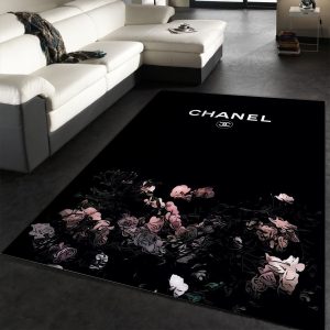 Chanel Doormat In Black Background Bedroom - REVER LAVIE