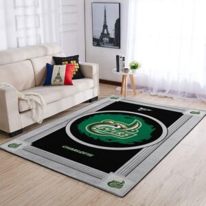 Charlotte 49ers Ncaa Team Logo Nice Gift Home Decor Rectangle Area Rug