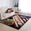 Chicago Bears Nfl Team Logo Baby Yoda Us Style Nice Gift Home Decor Rectangle Area Rug