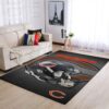 Chicago Bears Nfl Team Logo Helmet Nice Gift Home Decor Rectangle Area Rug