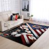 Chicago Bears Nfl Team Logo Mickey Us Style Nice Gift Home Decor Rectangle Area Rug