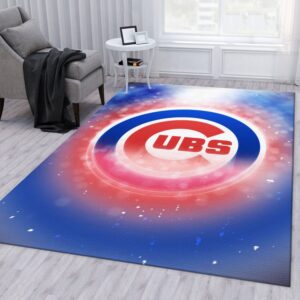 Chicago Cubs NFL Area Rug Living Room Rug Floor Decor Home Decor