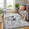 Chicago White Sox Mlb Team Logo Skull Style Nice Gift Home Decor Rectangle Area Rug