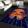 Chipped Star War Area Rug Carpet