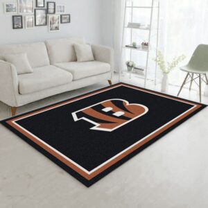 Cincinnati Bengals Imperial Spirit Rug NFL Team Logos Area Rug