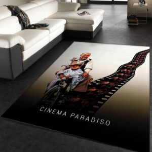Cinema Paradiso Area Rug Movie Rug Family Gift US Decor