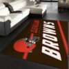 Cleveland Browns Coir Punch Rug NFL Area Rug