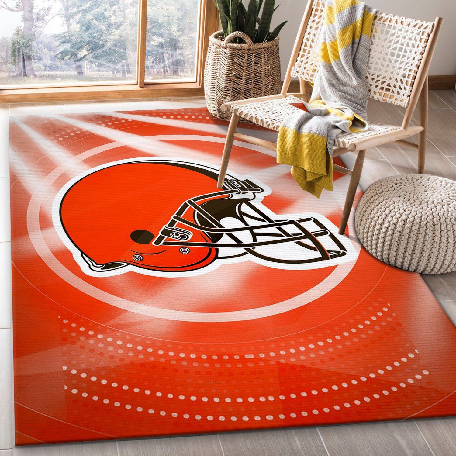 Cleveland Browns NFL Area Rug Bedroom Rug Christmas Gift US Decor - Travels  in Translation