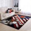Cleveland Browns Nfl Team Logo Snoopy Us Style Nice Gift Home Decor Rectangle Area Rug
