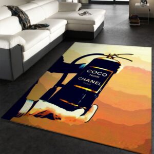 Coco Chanel Area Rug Living Room Rug Floor Decor Home Decor