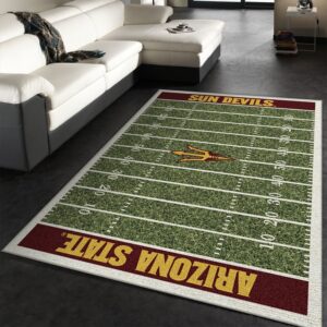 College Arizona State NFL Team Logo Area Rug