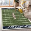 College Connecticut NFL Team Logo Area Rug
