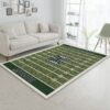 College Hawaii NFL Team Logo Area Rug