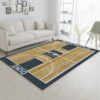 College Home Court Duke Basketball Team Logo Area Rug