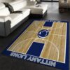College Home Court Penn State Basketball Team Logo Area Rug