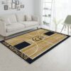 College Home Court Southern Mississippi Basketball Team Logo Area Rug