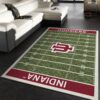 College Indiana NFL Team Logo Area Rug