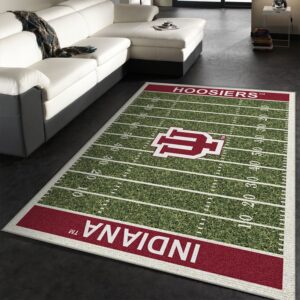 College Indiana NFL Team Logo Area Rug