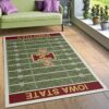 College Iowa State NFL Team Logo Area Rug