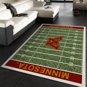College Minnesota NFL Team Logo Area Rug