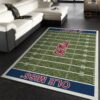 College Mississippi NFL Team Logo Area Rug
