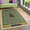 College Purdue NFL Team Logo Area Rug