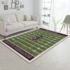 College Southern Illinois NFL Team Logo Area Rug
