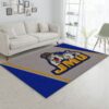 College Spirit James Madison Sport Area Rug Team Logo Floor Decor Home Decor