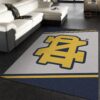 College Spirit Notre Dame Sport Area Rug For Christmas Team Logo Family Gift US Decor