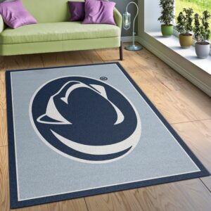 College Spirit Penn State Sport Area Rug Carpet Team Logo Christmas Gift US Decor