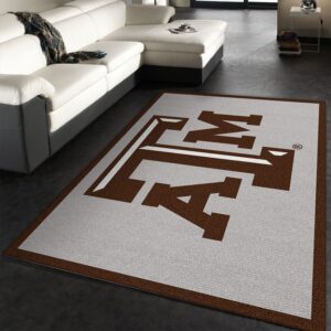 College Spirit Texas A Amp M Sport Area Rug Carpet Team Logo Christmas Gift US Decor