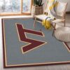 College Spirit Virginia Tech Sport Area Rug Team Logo Floor Decor Home Decor