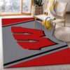 College Spirit Wisconsin Sport Area Rug For Christmas Team Logo Floor Decor Home Decor