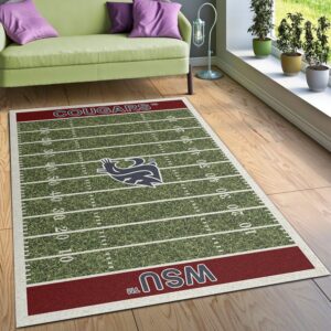 College State NFL Team Logo Area Rug