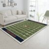 College Virginia NFL Team Logo Area Rug