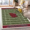 College Wisconsin NFL Team Logo Area Rug