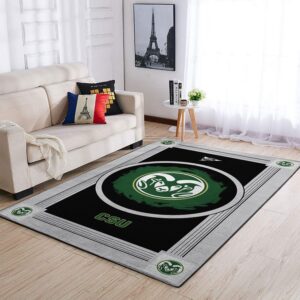 Colorado State Rams Ncaa Team Logo Nice Gift Home Decor Rectangle Area Rug