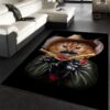 Cowboy Cat With Mustache Area Rug Carpet Kitchen Rug Home US Decor