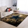 Dallas Cowboys Area Rug Nfl Football Floor Decor 191007