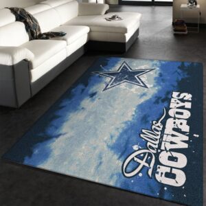 Dallas Cowboys Fade Rug Nfl Team Area Rug