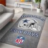 Dallas Cowboys Nfl Team Home Decor Area Rug Rugs For Living Room Rug Home Decor