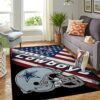 Dallas Cowboys Nfl Team Logo American Style Nice Gift Home Decor Rectangle Area Rug